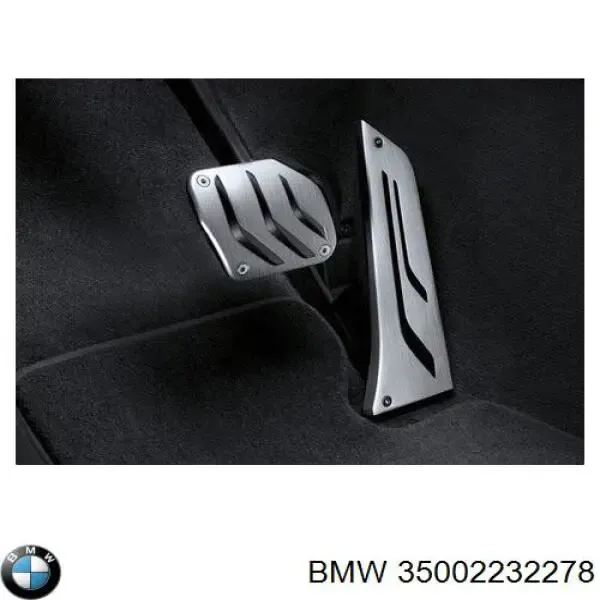 Revestimiento de pedal, juego 35002232278 BMW
