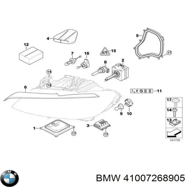 Capó 41007268905 BMW