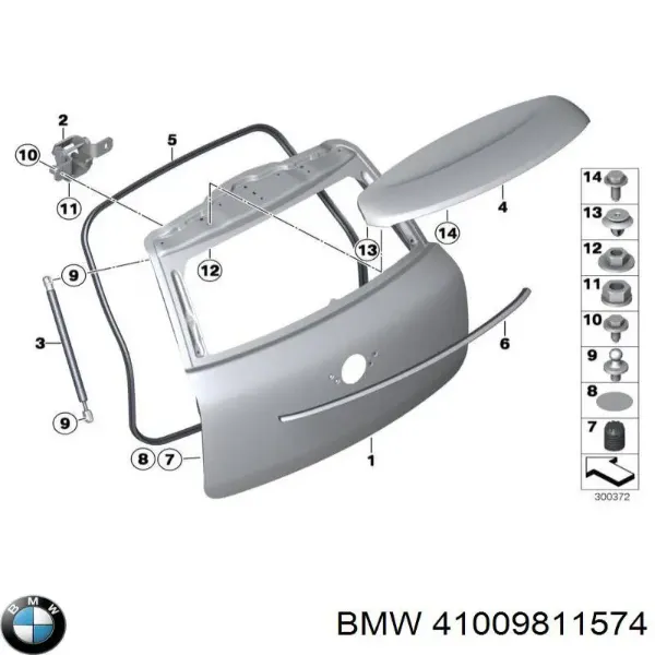 Puerta trasera MINI COUNTRYMAN R60