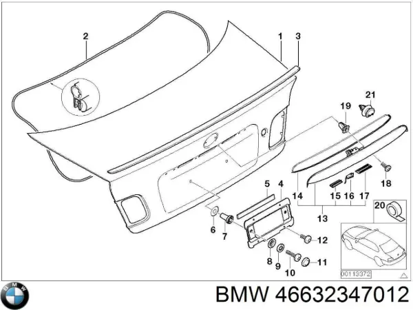  46632347012 BMW