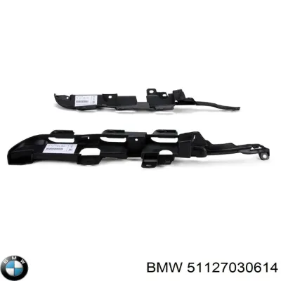 Soporte de guía para parachoques trasero, derecho BMW 51127030614