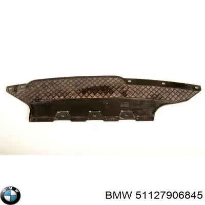 Soporte de guía para parachoques trasero BMW 51127906845
