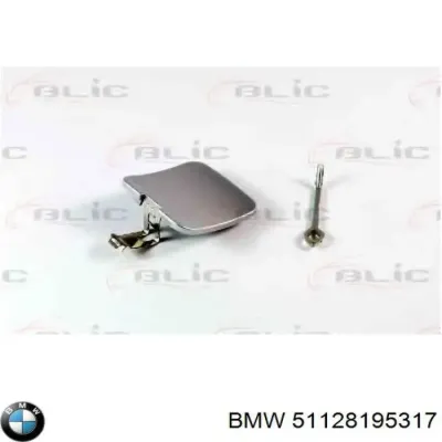 Embellecedor central del parachoques trasero BMW 51128195317