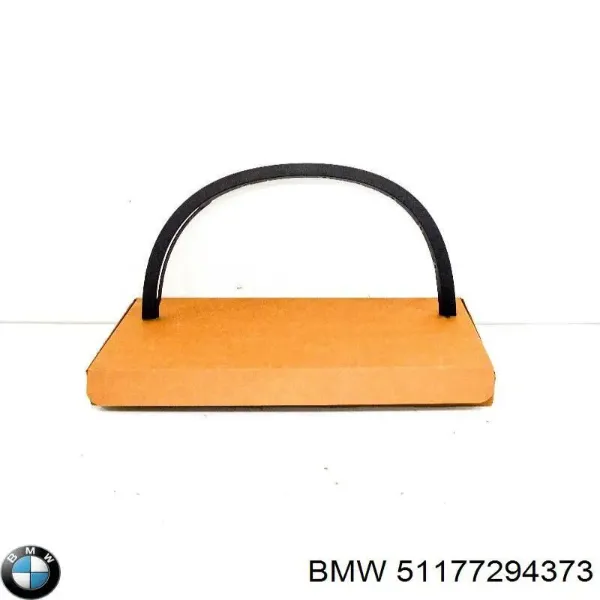 Extensión de aleta delantera izquierda 51177294373 BMW