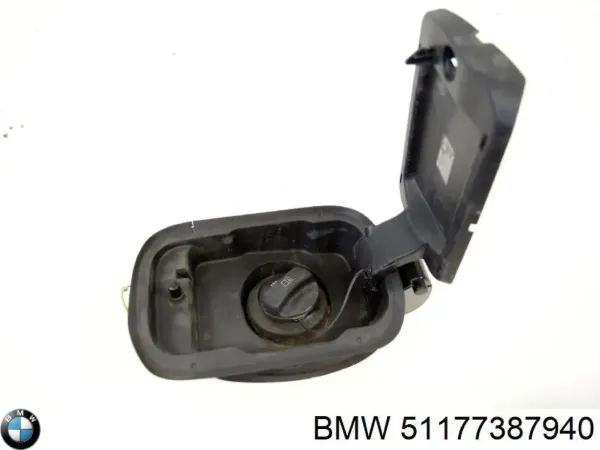 Carcasa del tubo de llenado del tanque de combustible 51177387940 BMW