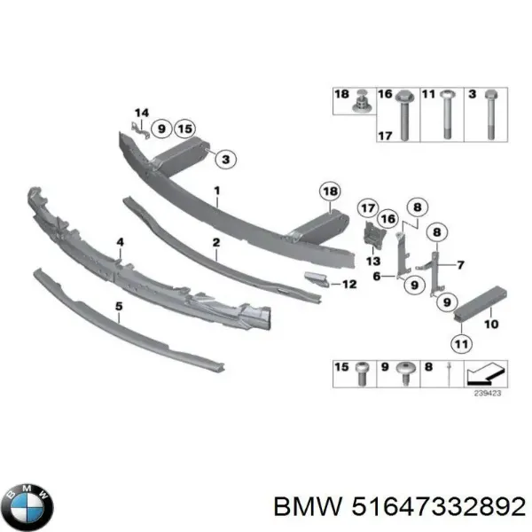 Deflector de aire del radiador 14129050 AND