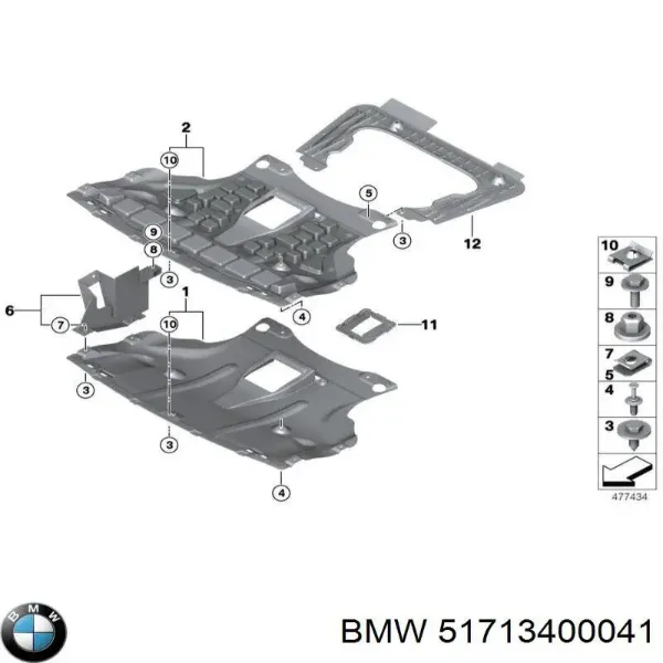 Protección motor / empotramiento 151514 Rezaw-plast