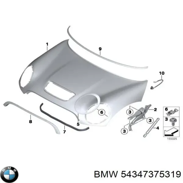  54347375319 BMW