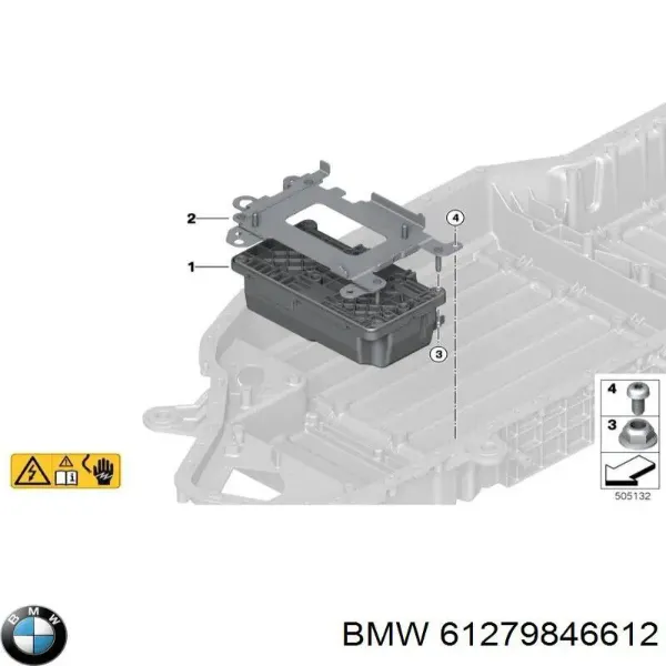 Batería 61278844217 BMW