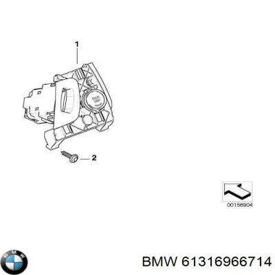 Boton De Arranque De El Motor BMW 61316966714