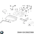 Cristal de faro izquierdo BMW 3 E46