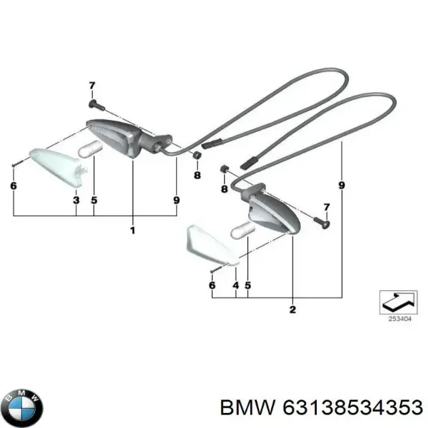 63138534353 BMW
