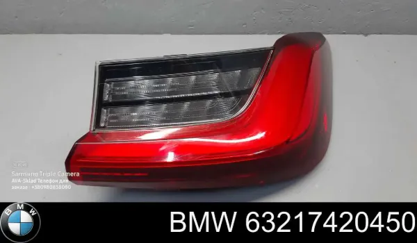 Piloto trasero exterior derecho 63217420450 BMW