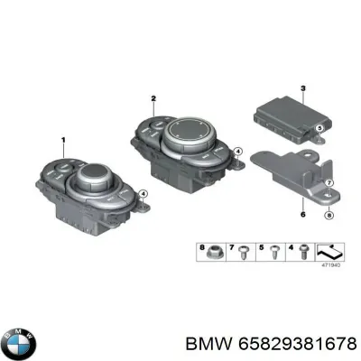 Módulo de encendido BMW 65829381678