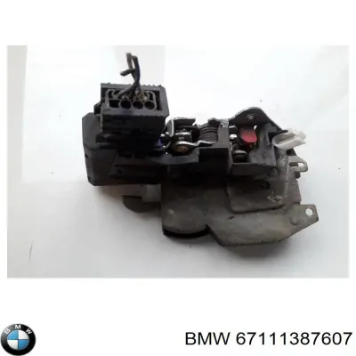 Elemento de regulación, cierre centralizado, puerta trasera BMW 67111387607