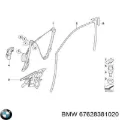 Motor del elevalunas de la puerta delantera derecha BMW X5 E53