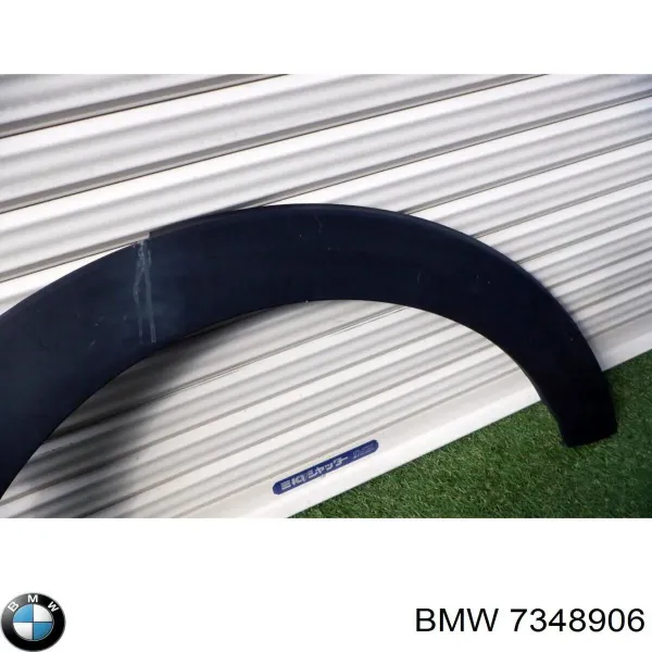 Extensión de la aleta delantera derecha 7348906 BMW