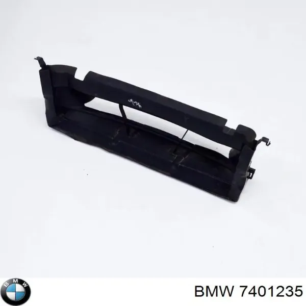 Deflector de aire inferior del radiador 7401235 BMW