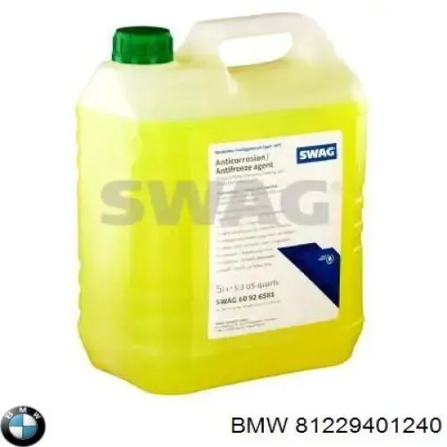 Liquido refrigerante 81229401240 BMW