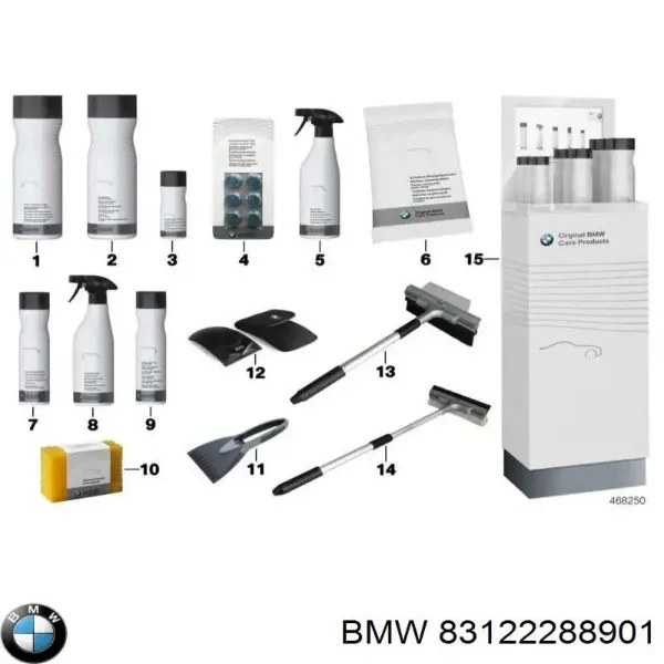 Limpiacristales 83122288901 BMW