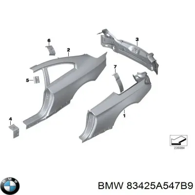 Sellador de silicona BMW 83425A547B9