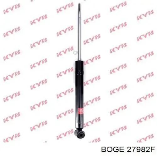 Amortiguador trasero 27982F Boge