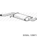 Silenciador central Audi 100 4A2
