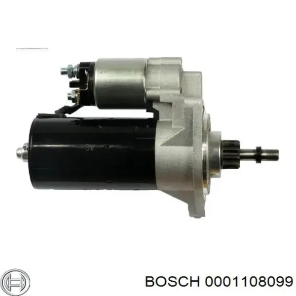 Motor de arranque 0001108099 Bosch