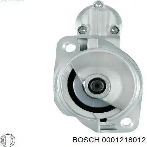 Motor de arranque 0001218012 Bosch