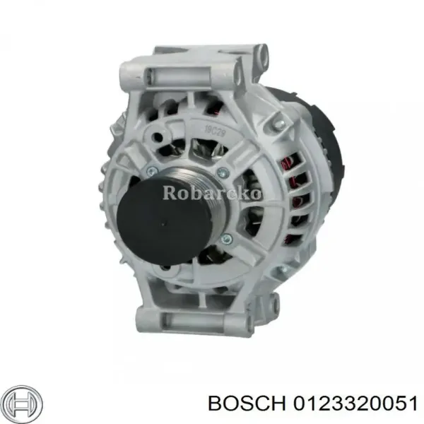 Alternador 0123320051 Bosch
