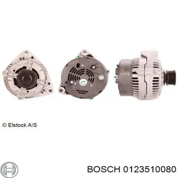 Alternador 0123510080 Bosch