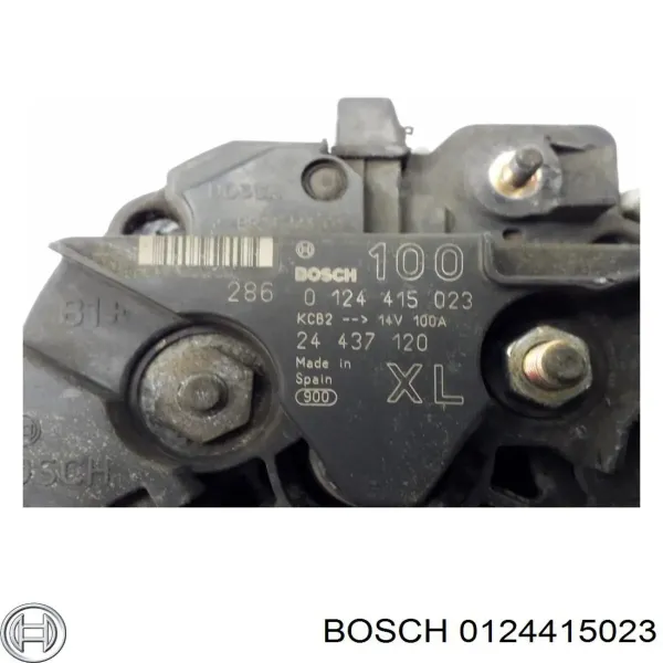 Alternador 0124415023 Bosch