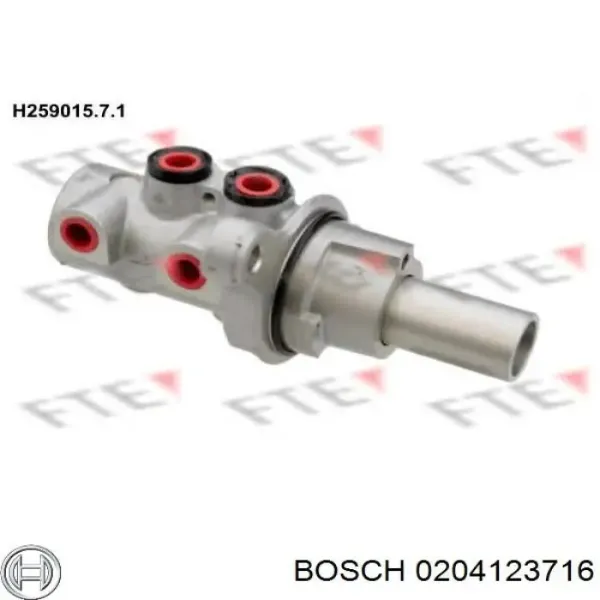 Cilindro principal de freno Ford Transit 6 V347/8