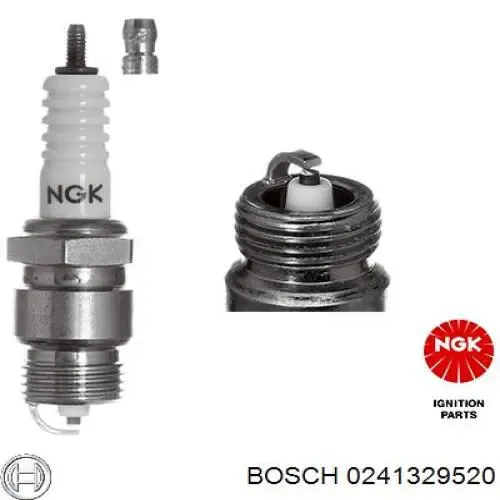 Bujía 0241329520 Bosch