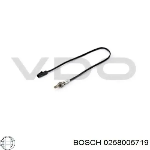 Sensor de oxígeno previo al catalizador 0258005719 Bosch