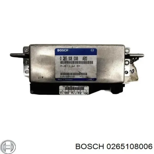 Módulo de control ABS 0265108006 Bosch