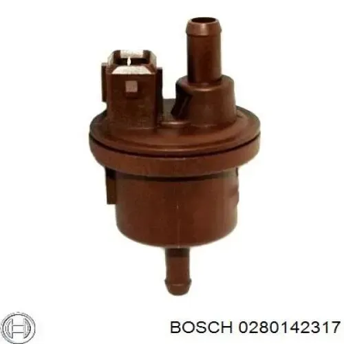 Válvula de ventilación de gases del tanque de combustible 0280142317 Bosch