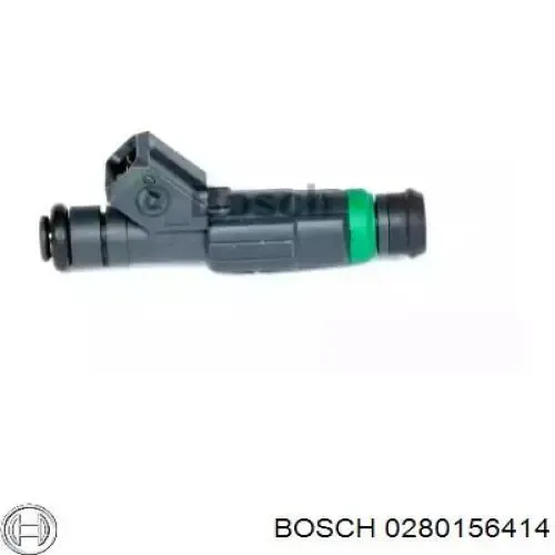 Válvula De Inyección Bosch 280156414 - Flujo 116 G/min A 3 Bar, Resistencia 12 Ohm, Para Gasolina