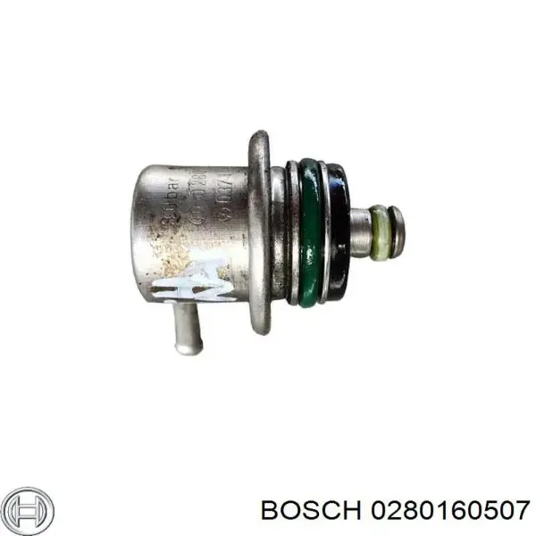 Regulador de presión de combustible 0280160507 Bosch