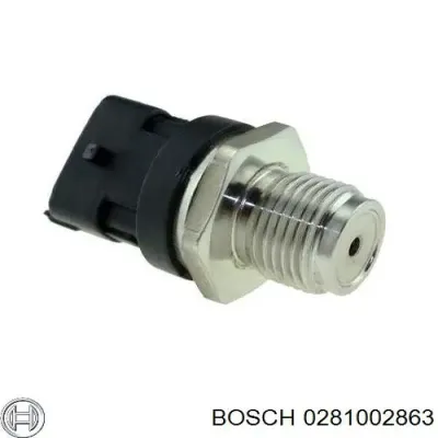 Sensor de presión de combustible BOSCH 0281002863