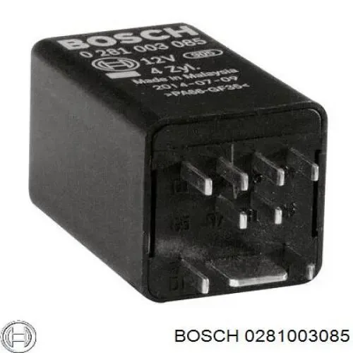 Relé de bujía de precalentamiento Audi A3 8YS, 8YM