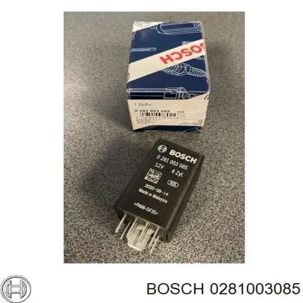 Relé de bujía de precalentamiento Audi A3 8YS, 8YM