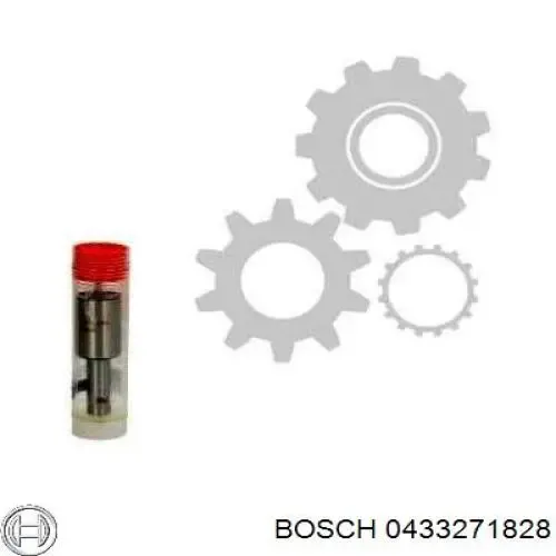 Tobera de inyector diésel 0433271828 Bosch