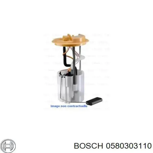 Bomba de gasolina 0580303110 Bosch