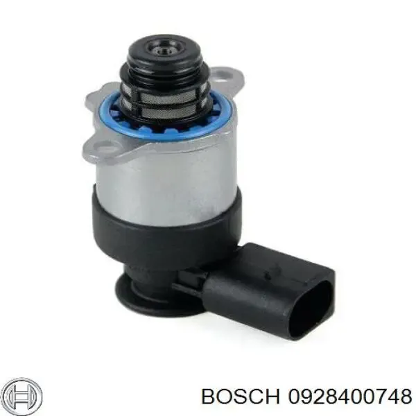 Válvula reguladora de presión del sistema common rail 0928400748 Bosch