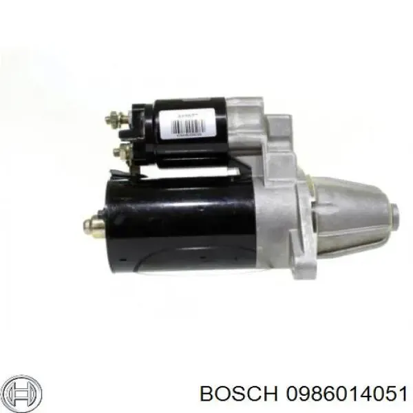 Motor de arranque 0986014051 Bosch