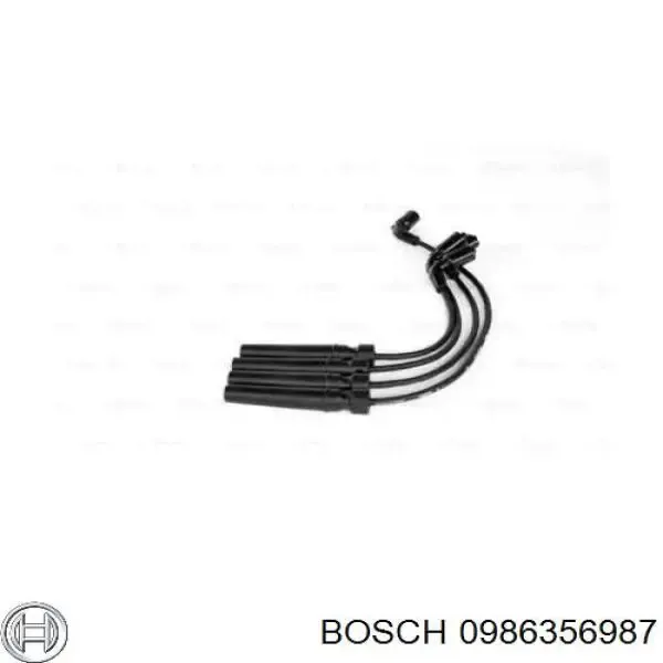 Buy Bosch 0986356987 Ignition Cable Set Of 4? Compare At - View #5