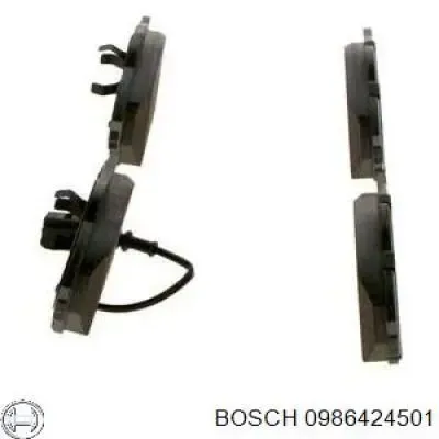 Pastillas de freno 0986424501 Bosch