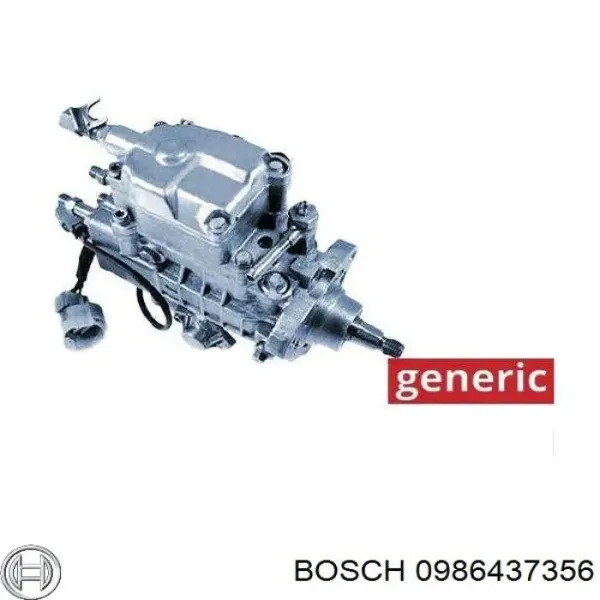 Bomba inyectora 0986437356 Bosch