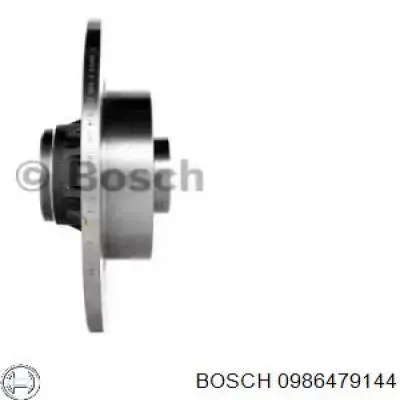 Disco de freno trasero Renault Trafic 2 FL